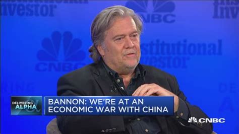 steve bannon we are at economic war with china